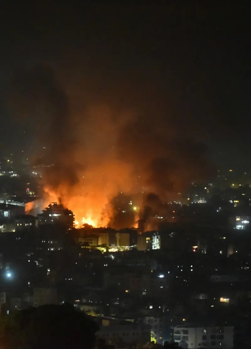 القصف الإسرائيلي لضاحية بيروت الجنوبية القصف الإسرائيلي لضاحية بيروت الجنوبية