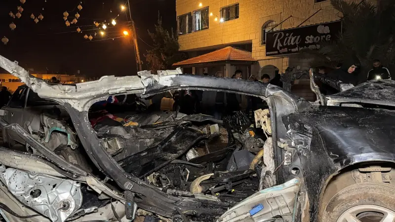 مقتل 5 فلسطينيين بغارات إسرائيلية على جنين