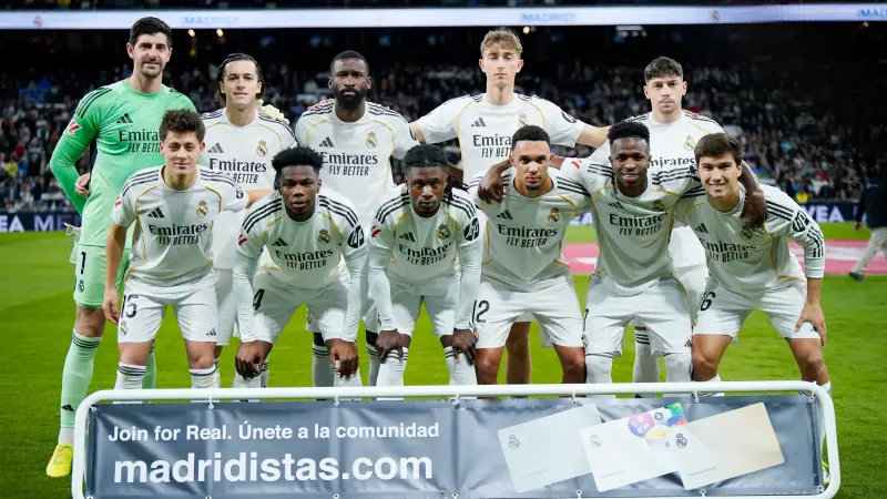 تشكيلة ريال مدريد اليوم أمام بنفيكا مع الغيابات.. غموض موقف مبابي