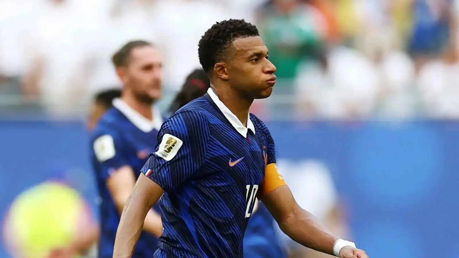 مبابي أسرع لاعب في كأس العالم 2026 (رويترز) مبابي أسرع لاعب في كأس العالم 2026 (رويترز)