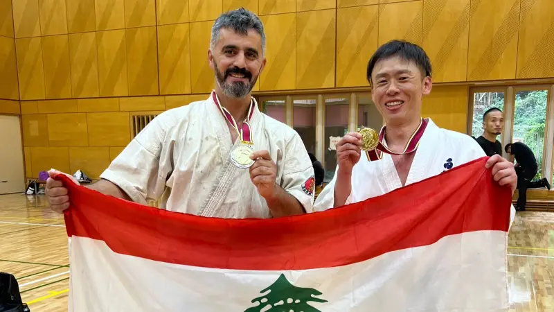 لبنان يسطع في طوكيو.. "بودو-حركة" تحصد الذهب في بطولة العالم للكاراتيه