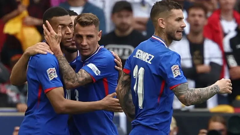 مبابي يقود فرنسا لتحقيق المركز الـ3 في دوري الأمم الأوروبية