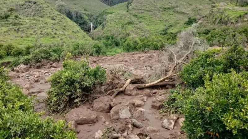 محاولات مستمرة لانتشال ضحايا قرية ترسين في جبل مرة بالسودان