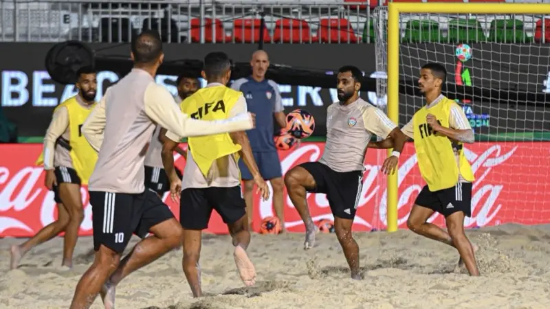 منتخب الإمارات يتغلب على إيطاليا ويكتب التاريخ في كأس العالم للكرة الشاطئية 2024