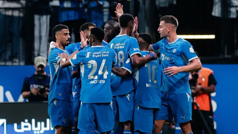 نتيجة مباراة الهلال ضد الفيصلي في الدوري السعودي.. بداية قوية للموج الأزرق