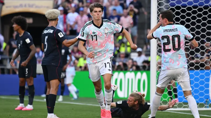 كأس العالم 2026 - بـ4 أهداف.. بلجيكا تكتسح أميركا وتُطيح بآخر المنظمين من المونديال