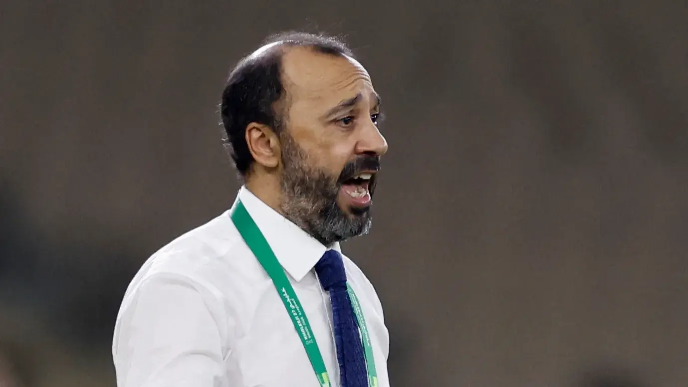 المدرب المغربي لمنتخب عُمان طارق السكتيوي (رويترز) المدرب المغربي لمنتخب عُمان طارق السكتيوي (رويترز)