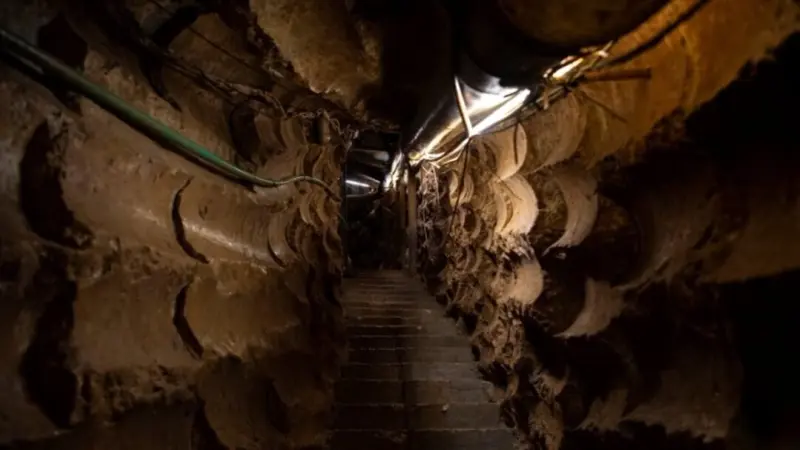 فيديو - إسرائيل تعلن العثور على نفق لـ"حزب الله" جنوب لبنان