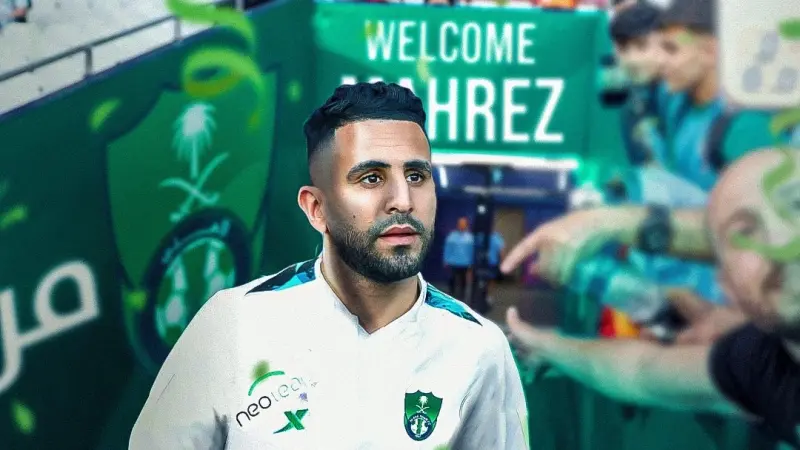 رقم خيالي.. كم راتب رياض محرز مع الأهلي السعودي 2023؟