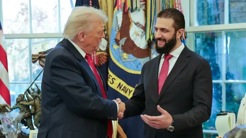 هذا ما بحثه ترامب والشرع في اتصال هاتفي