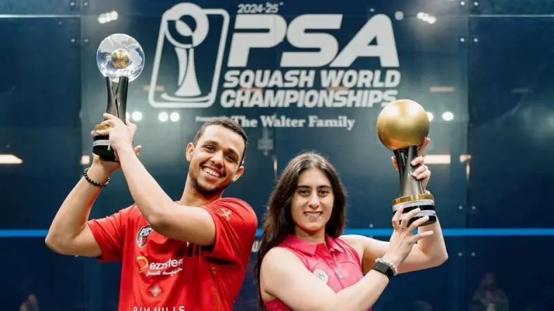 فيديو - تألق مصري في شيكاغو.. نور الشربيني تخطف بطولة العالم للإسكواش