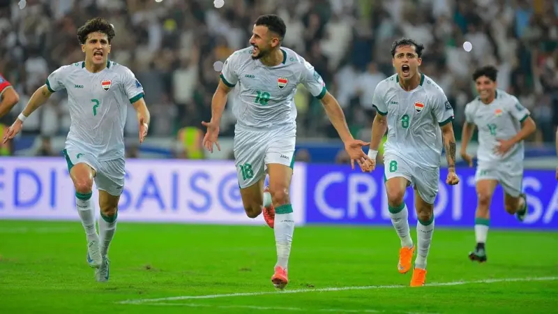 القنوات الناقلة لمباراة العراق ضد البحرين اليوم في كأس العرب 2025 مع الموعد