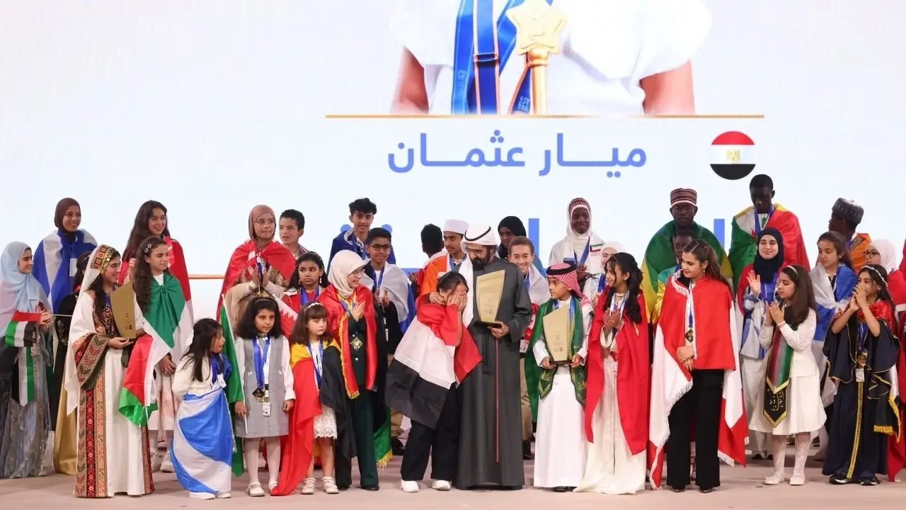 الشيخ محمد بن راشد آل مكتوم كرّم أبطال تحدي القراءة العربي 2026 (إكس) الشيخ محمد بن راشد آل مكتوم كرّم أبطال تحدي القراءة العربي 2026 (إكس)