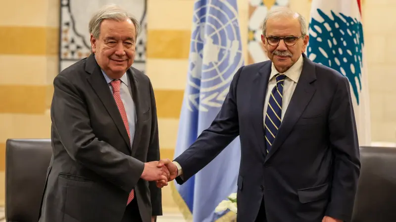 غوتيريش يطلق من بيروت نداء تمويل عاجل بقيمة 325 مليون دولار