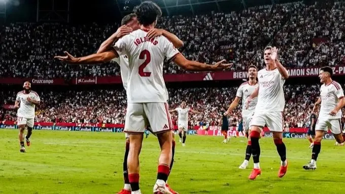الدوري الإسباني - إشبيلية يهزم فالنسيا بشق الأنفس ويرتقي للمركز الـ3 مؤقتًا