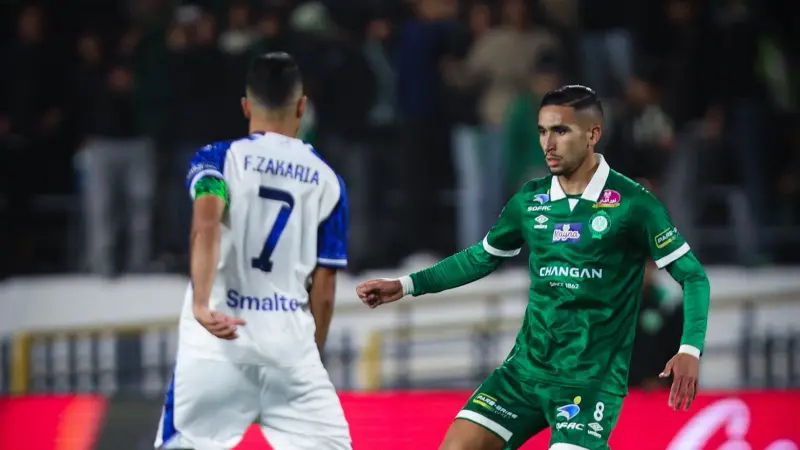 ترتيب الدوري المغربي.. الرجاء الرياضي يكتفي بنقطة أمام اتحاد يعقوب
