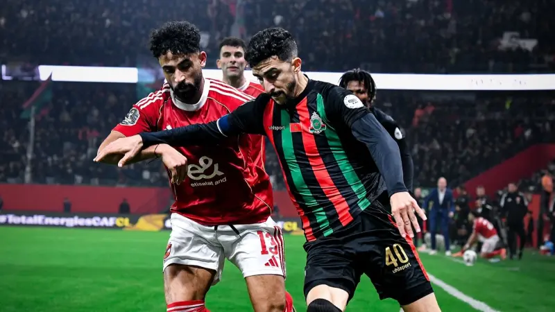 عقوبات مباراة الأهلي والجيش الملكي