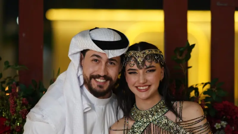 من هو وسيم أثير زوج تسنيم بن ميم؟ أجواء مميزة تخطف الأنظار