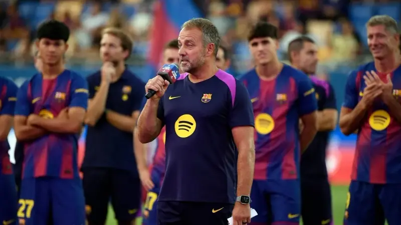 المشهد سبورتس: أزمة فليك مع برشلونة.. وحادثة مؤسفة في الدوري التونسي