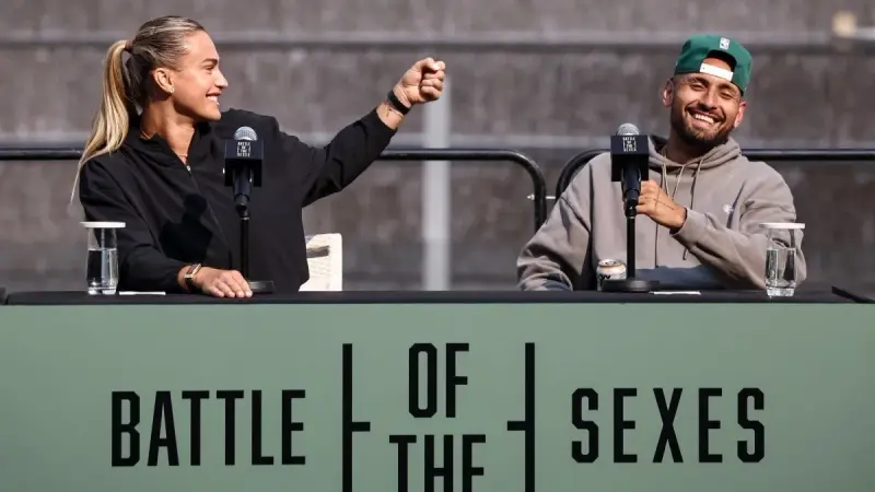 فيديو - قبل كيريوس ضد سابالينكا.. تاريخ "معركة الجنسين" في التنس