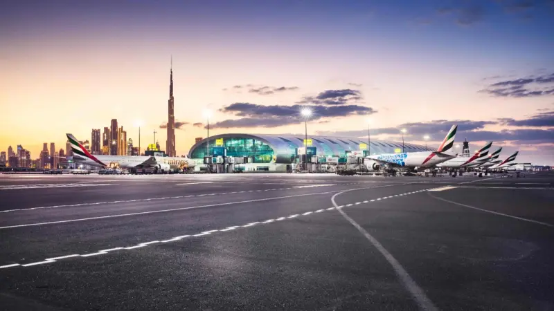 أعداد المسافرين عبر مطار دبي الدولي تتخطى مستويات ما قبل كورونا