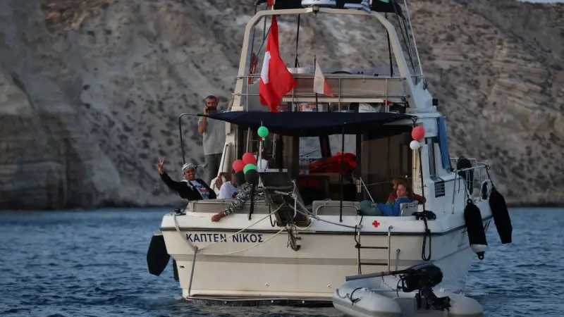 فيديو - أسطول الصمود العالمي يقترب من منطقة الخطر الإسرائيلي