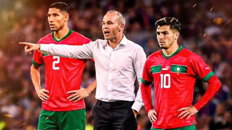 هل ينضم إنييستا لمشروع الكرة المغربية؟