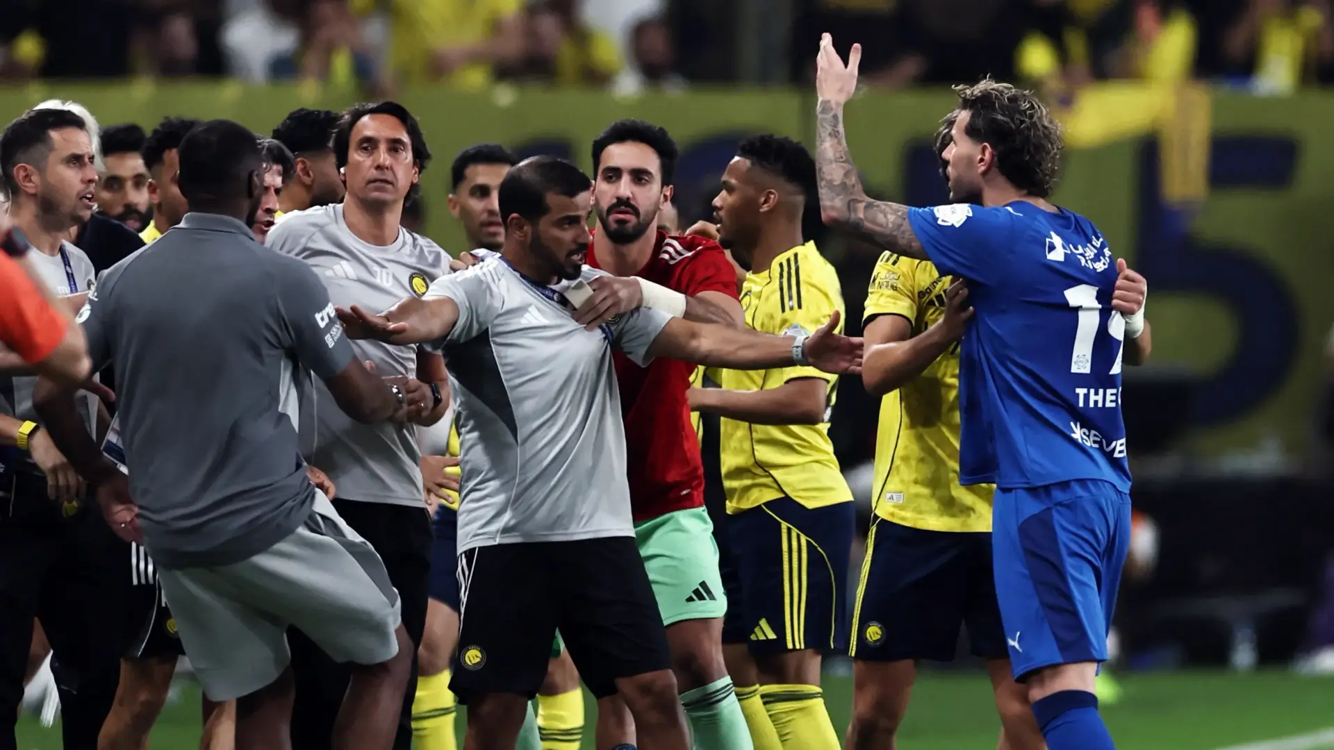 ثيو هيرنانديز قد يشارك مع الهلال ضد الرائد (رويترز) ثيو هيرنانديز قد يشارك مع الهلال ضد الرائد (رويترز)