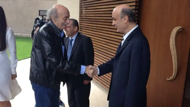 فيديو - ما حقيقة لقاء جنبلاط وجعجع في معراب؟