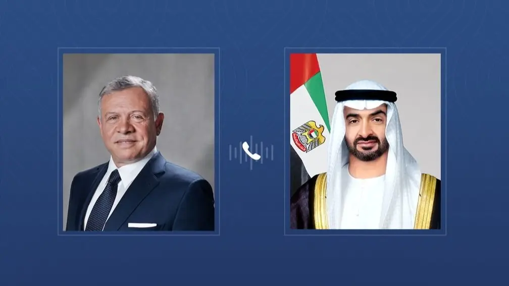 الشيخ محمد بن زايد أكد تضامن الإمارات مع الأردن في مواجهة ما يهدد أمنه الشيخ محمد بن زايد أكد تضامن الإمارات مع الأردن في مواجهة ما يهدد أمنه