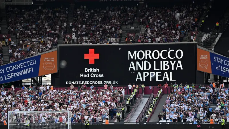 رسائل دعم من أندية الدوري الإنجليزي تضامنا مع ضحايا ليبيا والمغرب