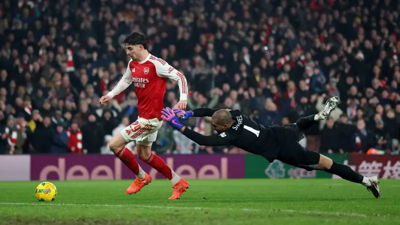 كأس الرابطة الإنجليزية - أرسنال يكرر تفوقه على تشيلسي ويبلغ النهائي للمرة الـ9