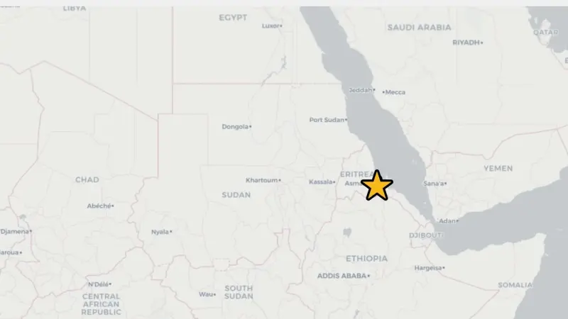 زلزال إريتريا اليوم.. ما قوّته؟