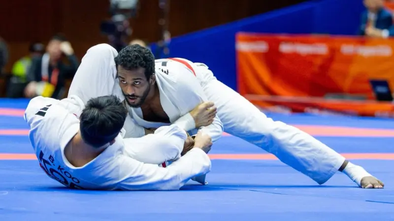 الألعاب الآسيوية - العولقي يحسم النهائي العربي ويهدي الإمارات ذهبية الجوجيتسو