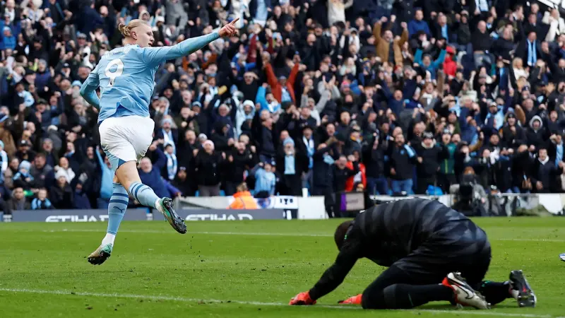 الأسرع في تاريخ الدوري الإنجليزي.. كيف أحرز هالاند أهدافه الـ50؟