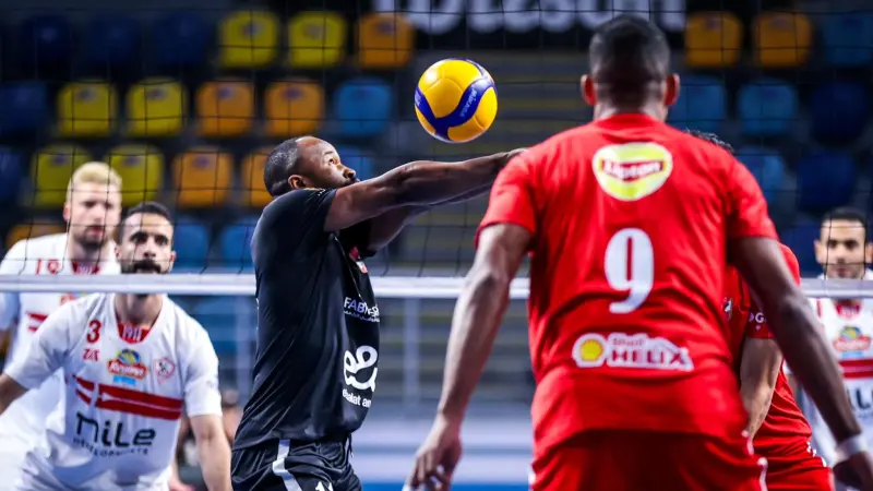 نتيجة مباراة الاهلى والزمالك فى الكرة الطائرة اليوم.. "المارد الأحمر" يحسم التأهل إلى نهائي الدوري المصري