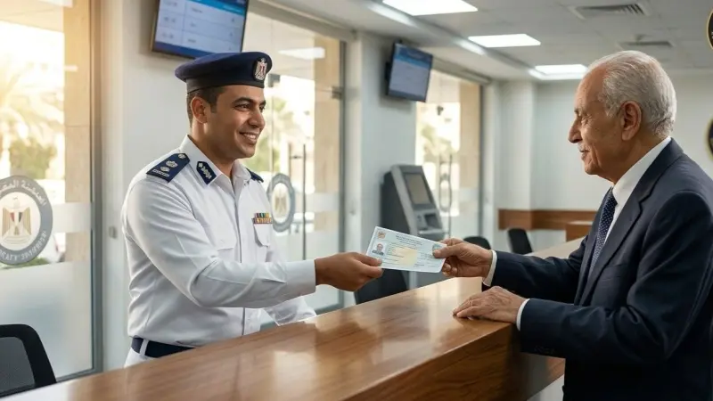 مصر.. مدير أمن سوهاج يتابع تطبيق الشباك الواحد بتراخيص المرور