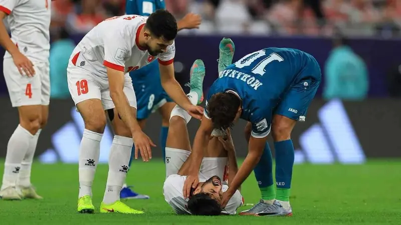 إصابة يزن النعيمات تربك الأردن أمام العراق في ربع نهائي كأس العرب