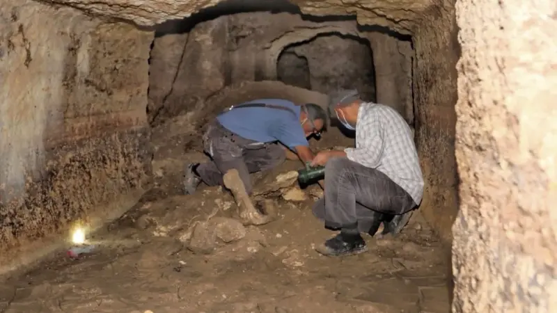 صور - اكتشاف موقع أثري جديد في ليبيا