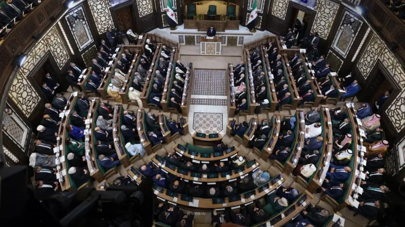فيديو - الشرع يفتتح الجلسة الأولى لمجلس الشعب السوري