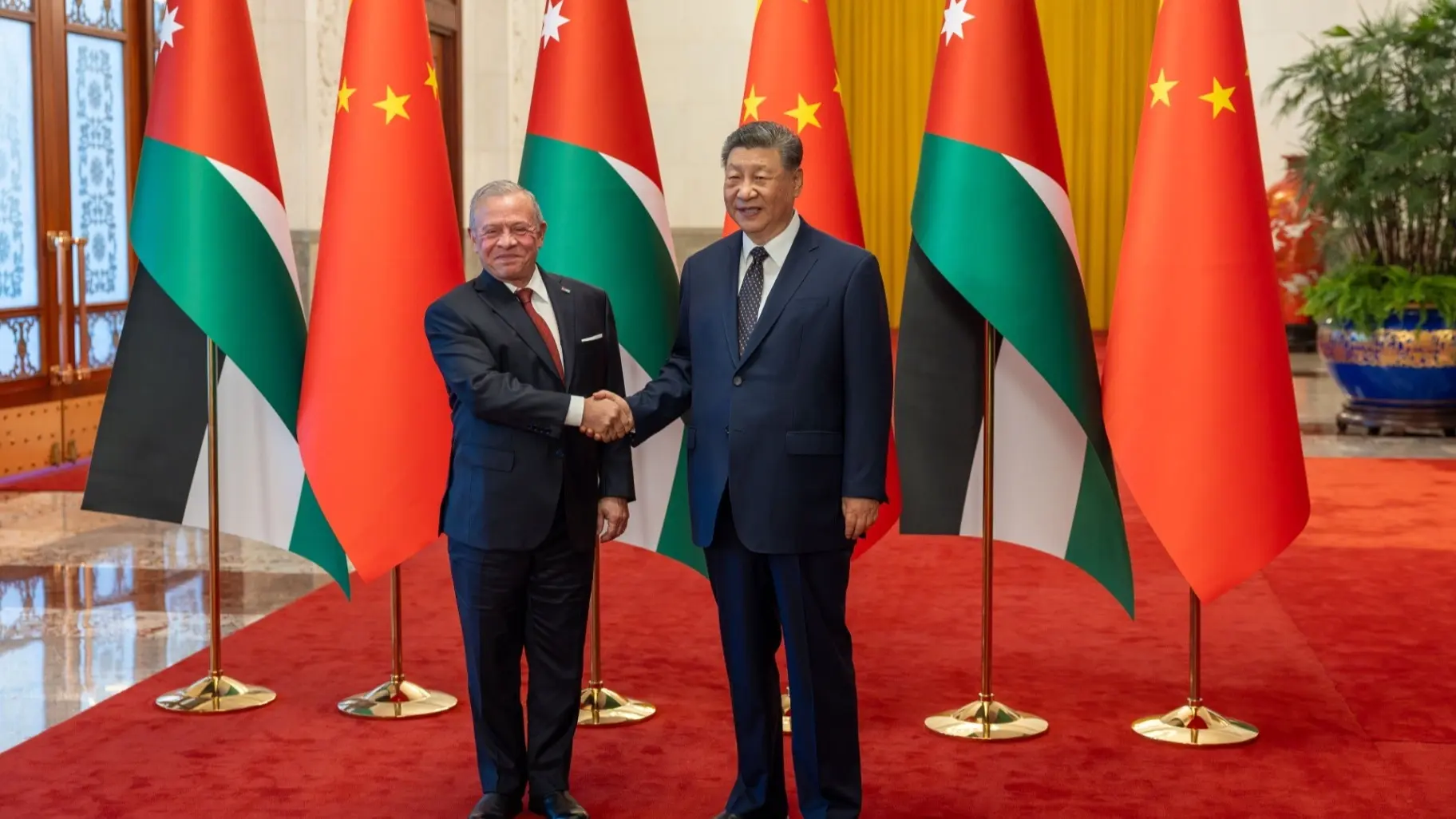 الأردن والصين حذرا من تداعيات التوتر في المنطقة (إكس) الأردن والصين حذرا من تداعيات التوتر في المنطقة (إكس)