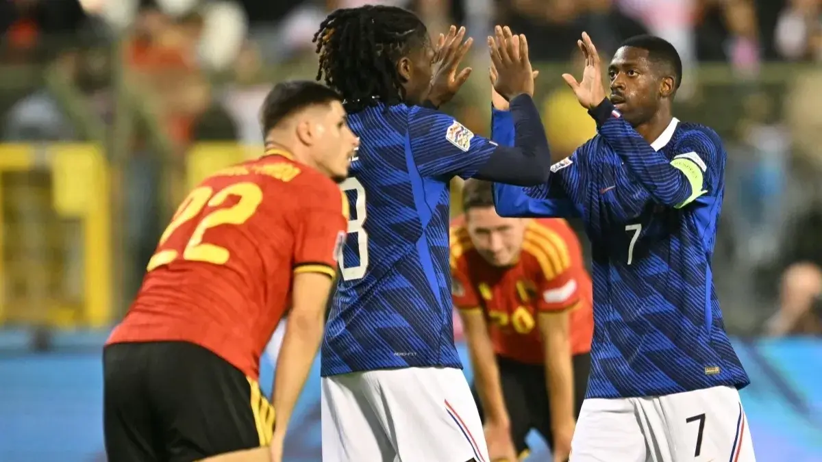 فرنسا تواجه إيطاليا في الجولة الـ3 من دوري الأمم الأوروبية (رويترز) فرنسا تواجه إيطاليا في الجولة الـ3 من دوري الأمم الأوروبية (رويترز)
