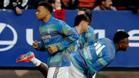 دوري أبطال أوروبا - مبابي يعود إلى تدريبات ريال مدريد قبل مواجهة مانشستر سيتي