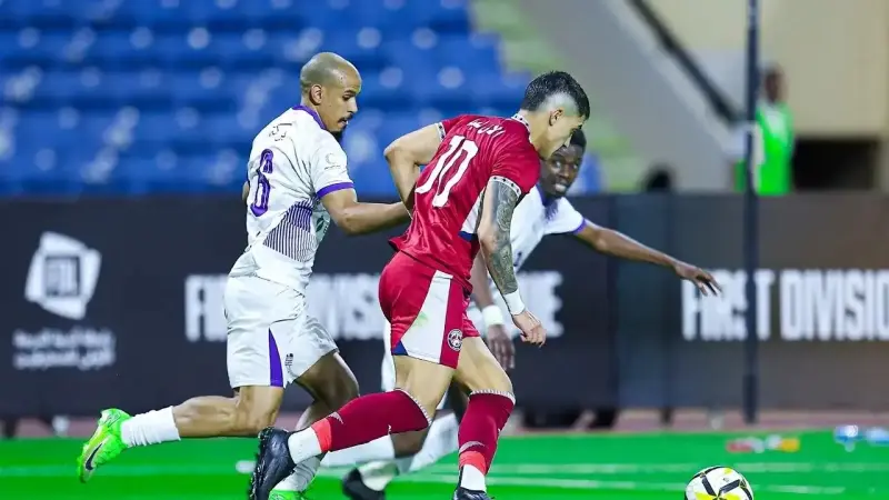 القنوات الناقلة لمباراة الحزم والعدالة في دوري يلو السعودي مع الموعد والتشكيلة