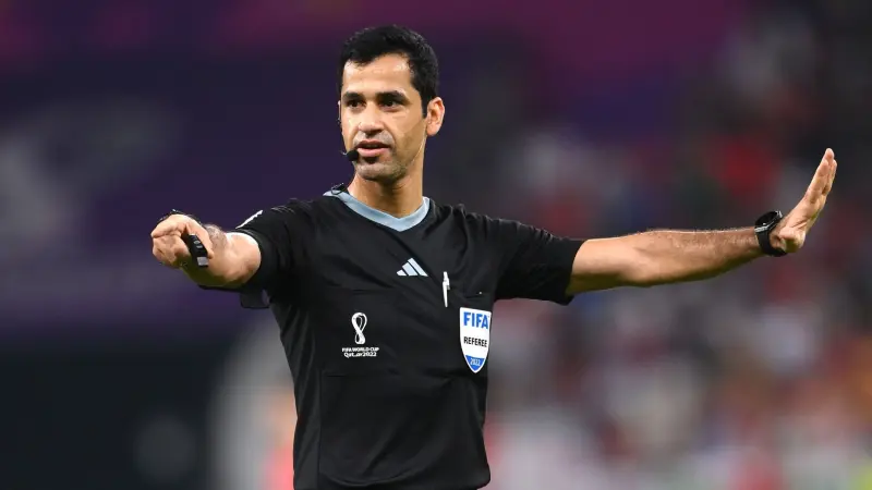 حكم مباراة المنتخب السعودي ضد أستراليا اليوم.. صافرة قطرية