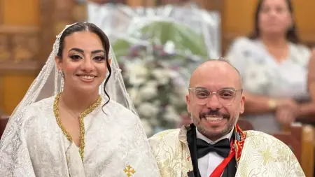 related_news_inside_blogsصور - مينا ابو الدهب بطل مسلسل ولاد الشمس يحتفل بزفافه في أجواء عائلية