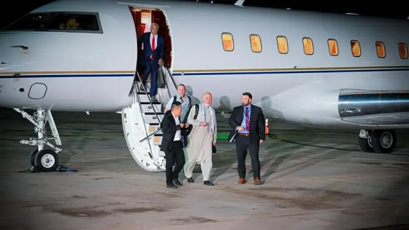 فيديو - الإمارات تستضيف عملية الإفراج عن مواطن أميركي من أفغانستان