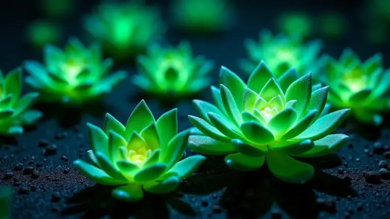 ابتكار صيني جديد يحول النباتات لمصادر إضاءة