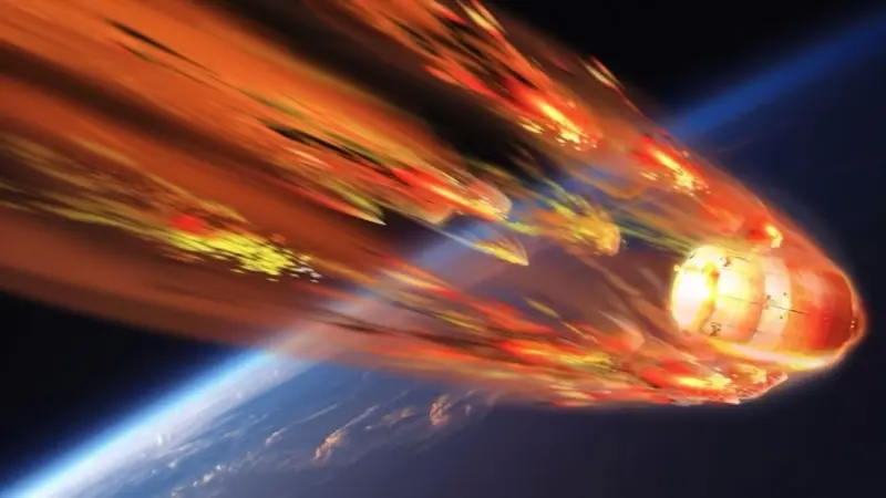 أين سقط القمر الاصطناعي التائه في الفضاء؟