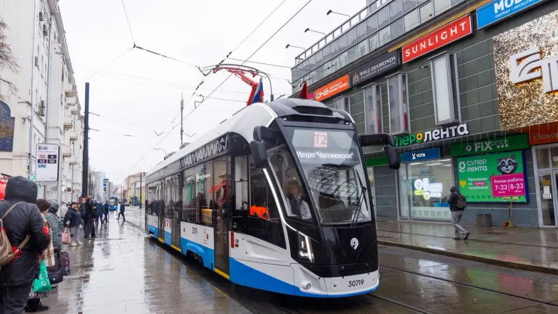 موسكو تدشن أطول خط ترام حضري في العالم
